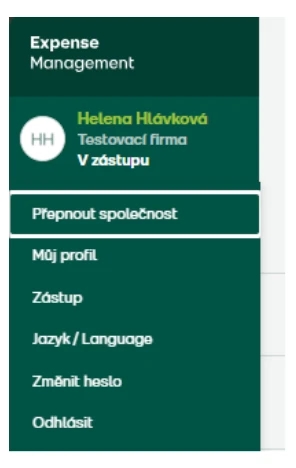 Přepnutí společnosti