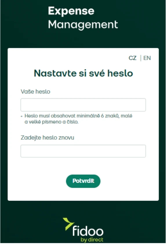 Klikněte na Aktivovat