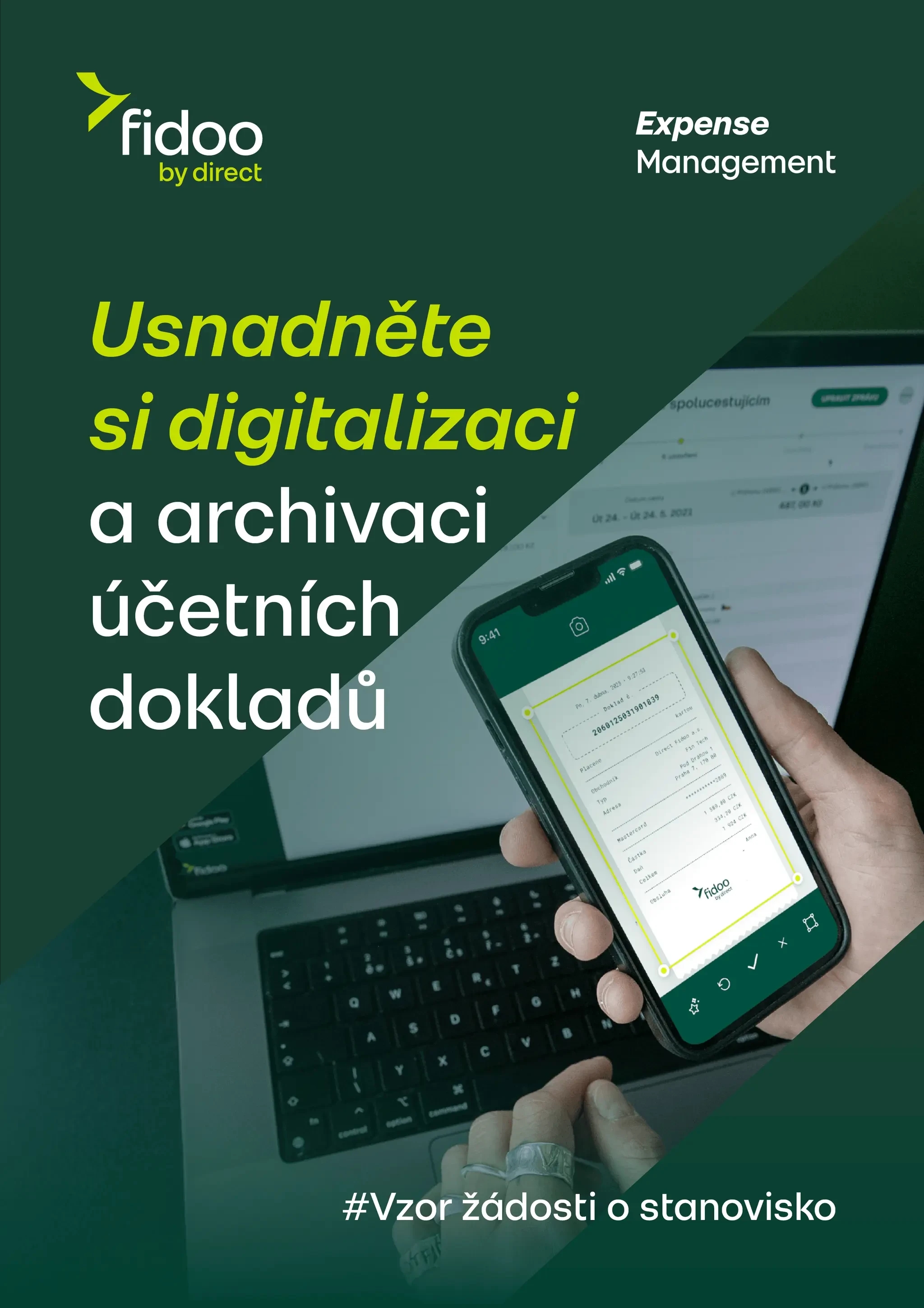 Získejte vzor žádosti o stanovisko FÚ k digitalizaci účetních dokladů