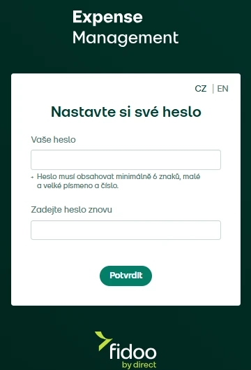 Otevřete aktivaci