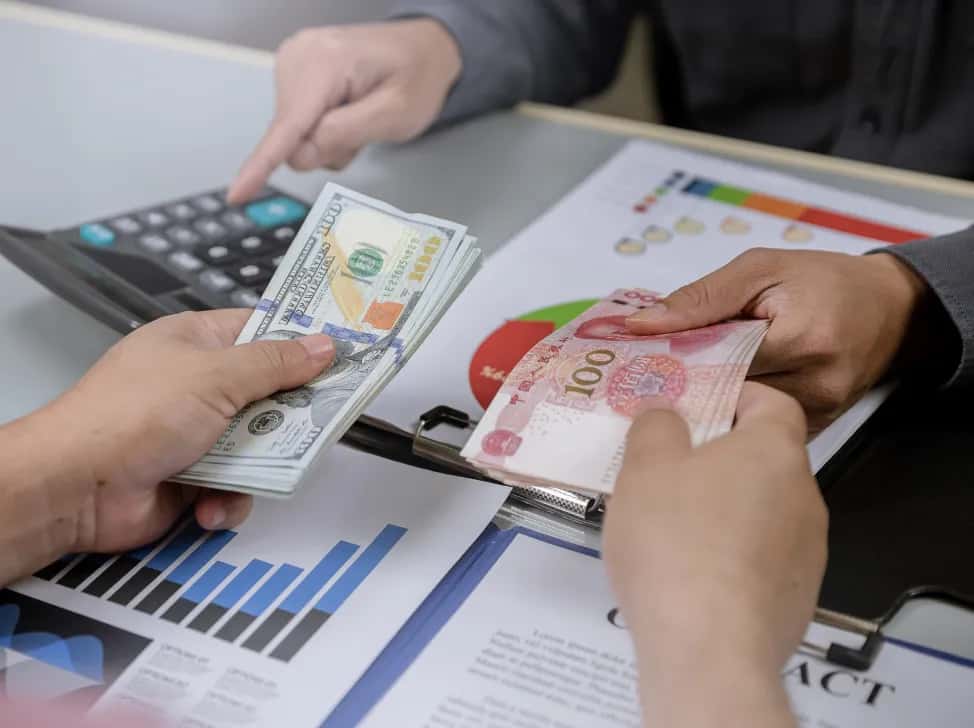 Směna čínského juanu