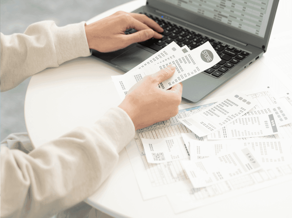 Zadávání účtenek do počítače