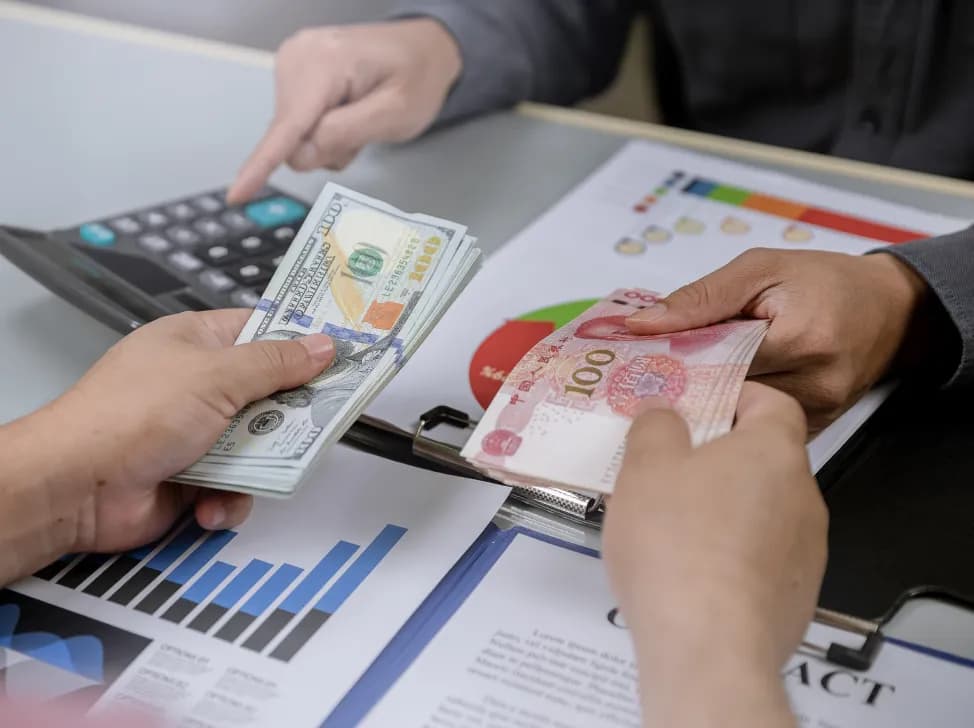 Směna čínského juanu