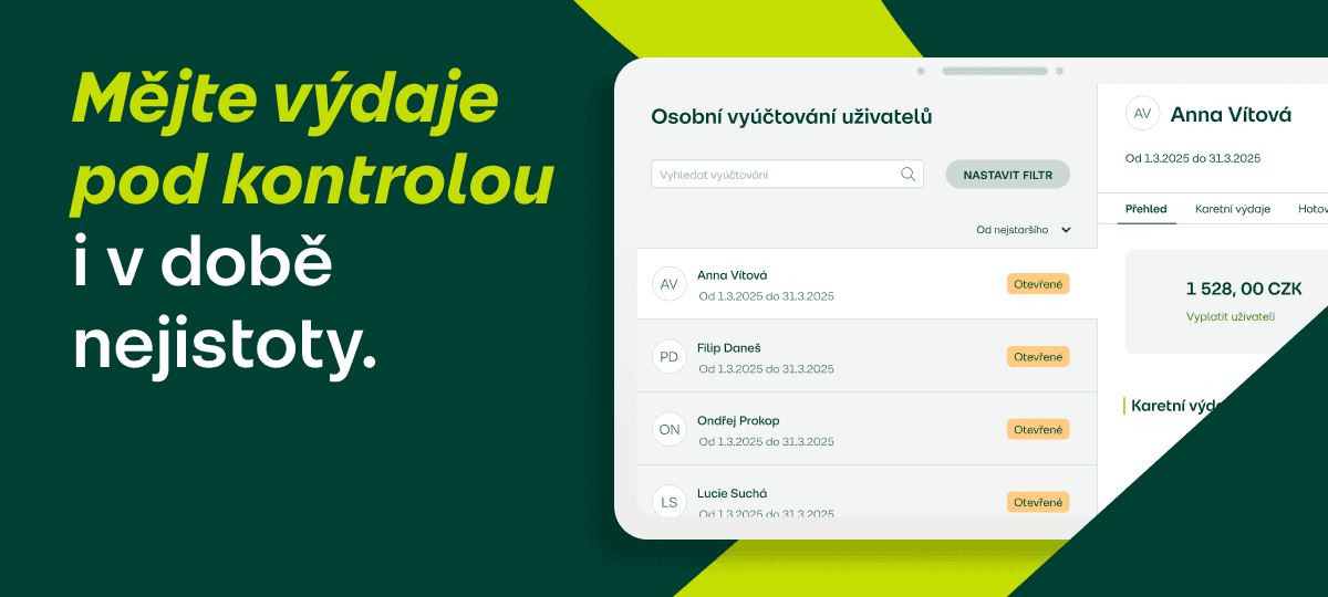 Mějte výdaje pod kontrolou i v době nejistoty