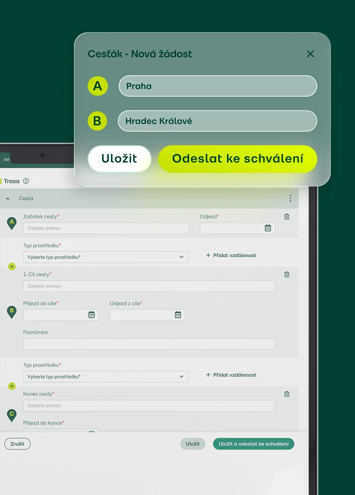 {"blocks":[{"key":"91urk","text":"Vyplníte údaje o cestě","type":"unstyled","depth":0,"inlineStyleRanges":[],"entityRanges":[],"data":{}}],"entityMap":{}}