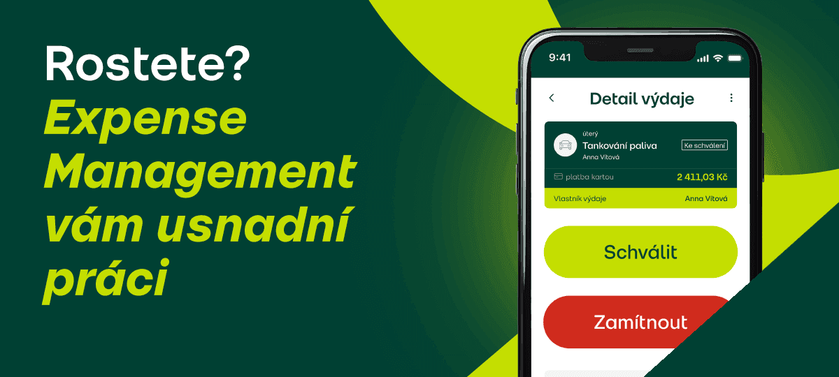 Rostete? Expense Management vám usnadní práci