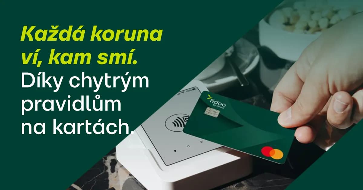 Každá koruna ví, kam smí. Díky chytrým pravidlům na kartách.