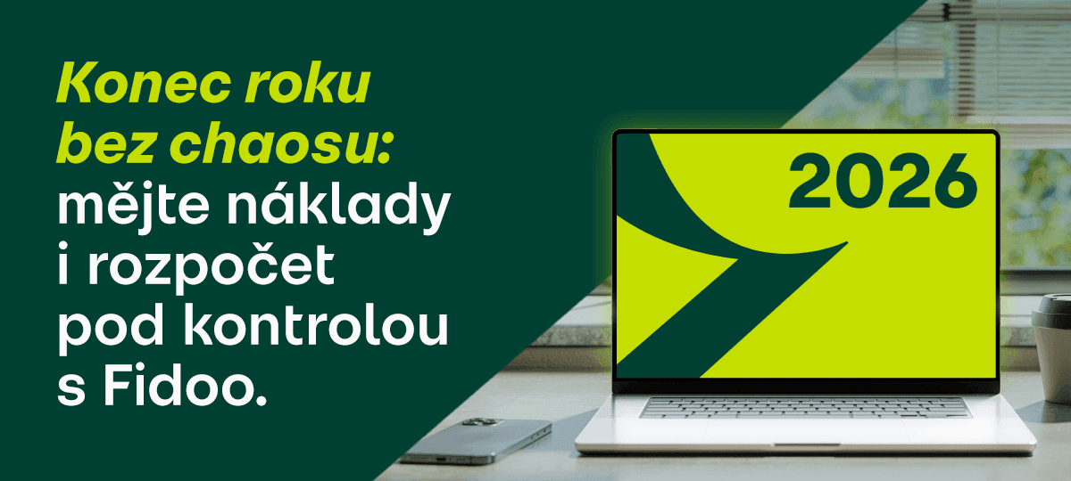 Konec roku bez chaosu: mějte náklady i rozpočet pod kontrolou s Fidoo