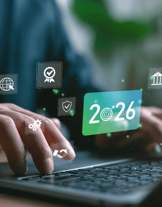 CFO píšící finanční předsevzetí pro další rok