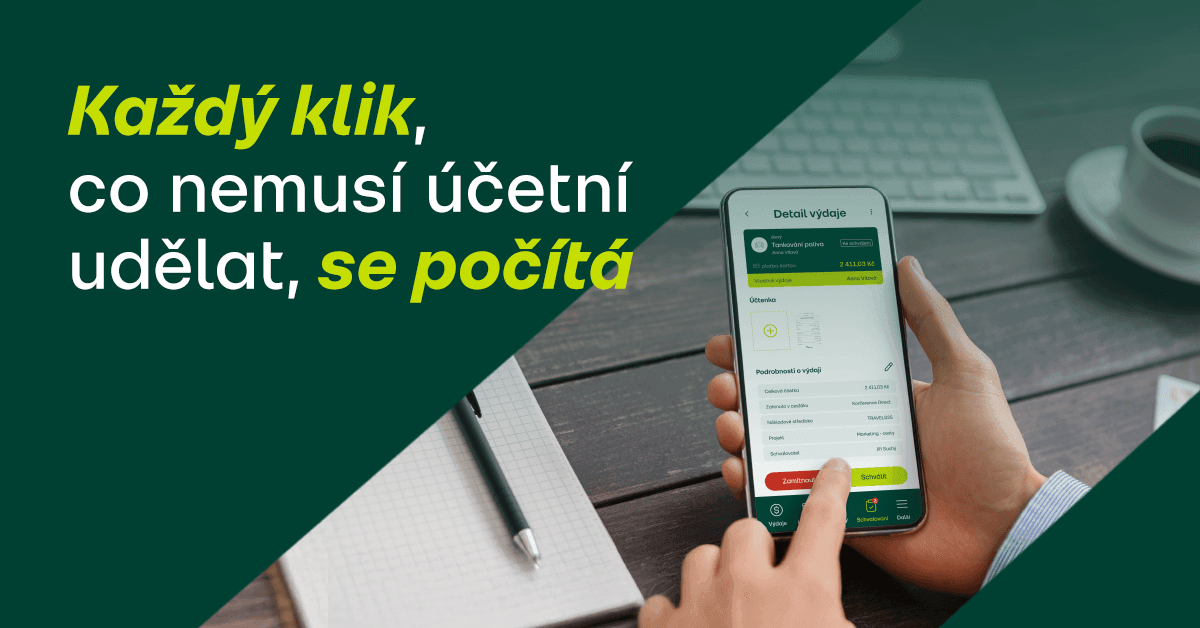 Ušetřete čas na vyúčtování