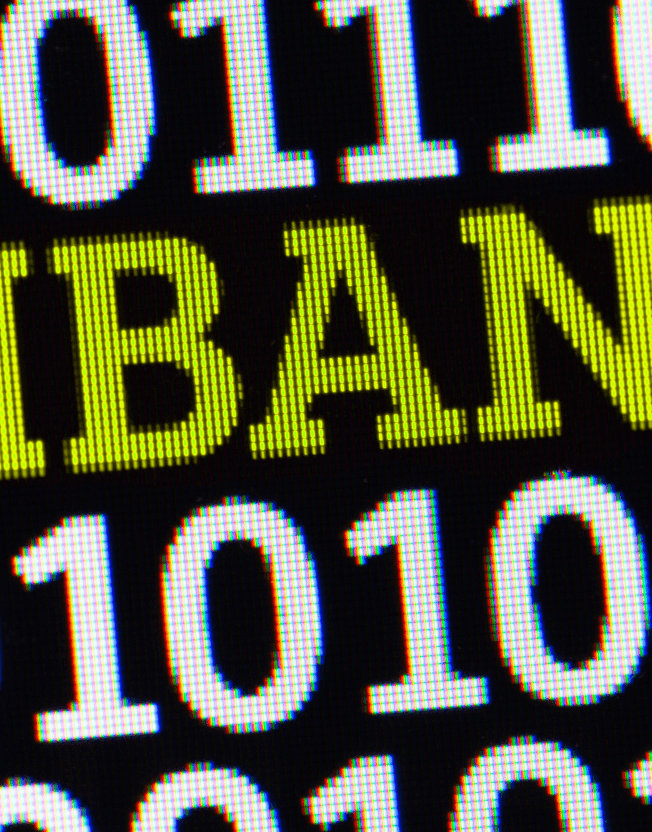 Ilustrační obrázek s IBAN