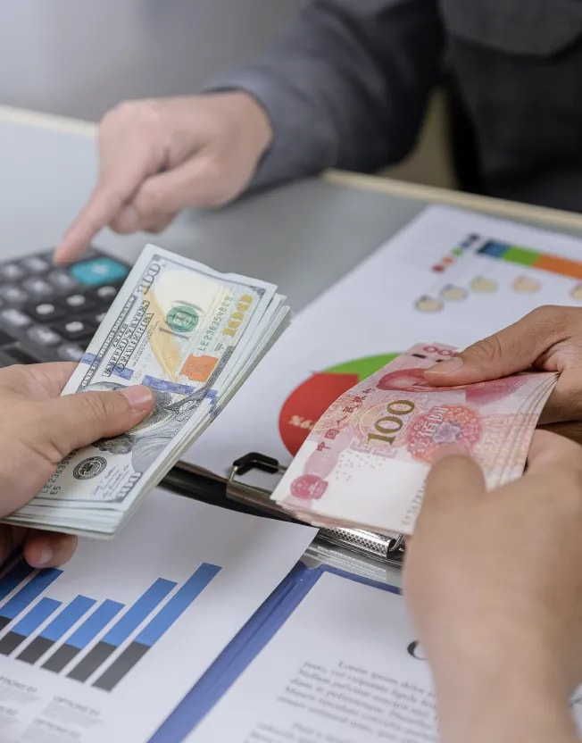 Směna čínského juanu