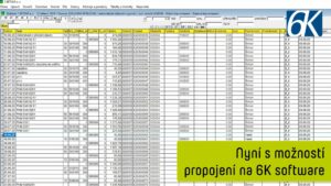 Napojení na 6K Software