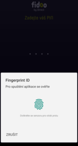 TouchId do Fidoo