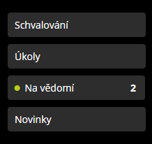 Notifikace Na vědomí